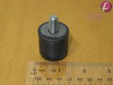 BUMPER STOP;RUBBER W/STUD 3/8-16